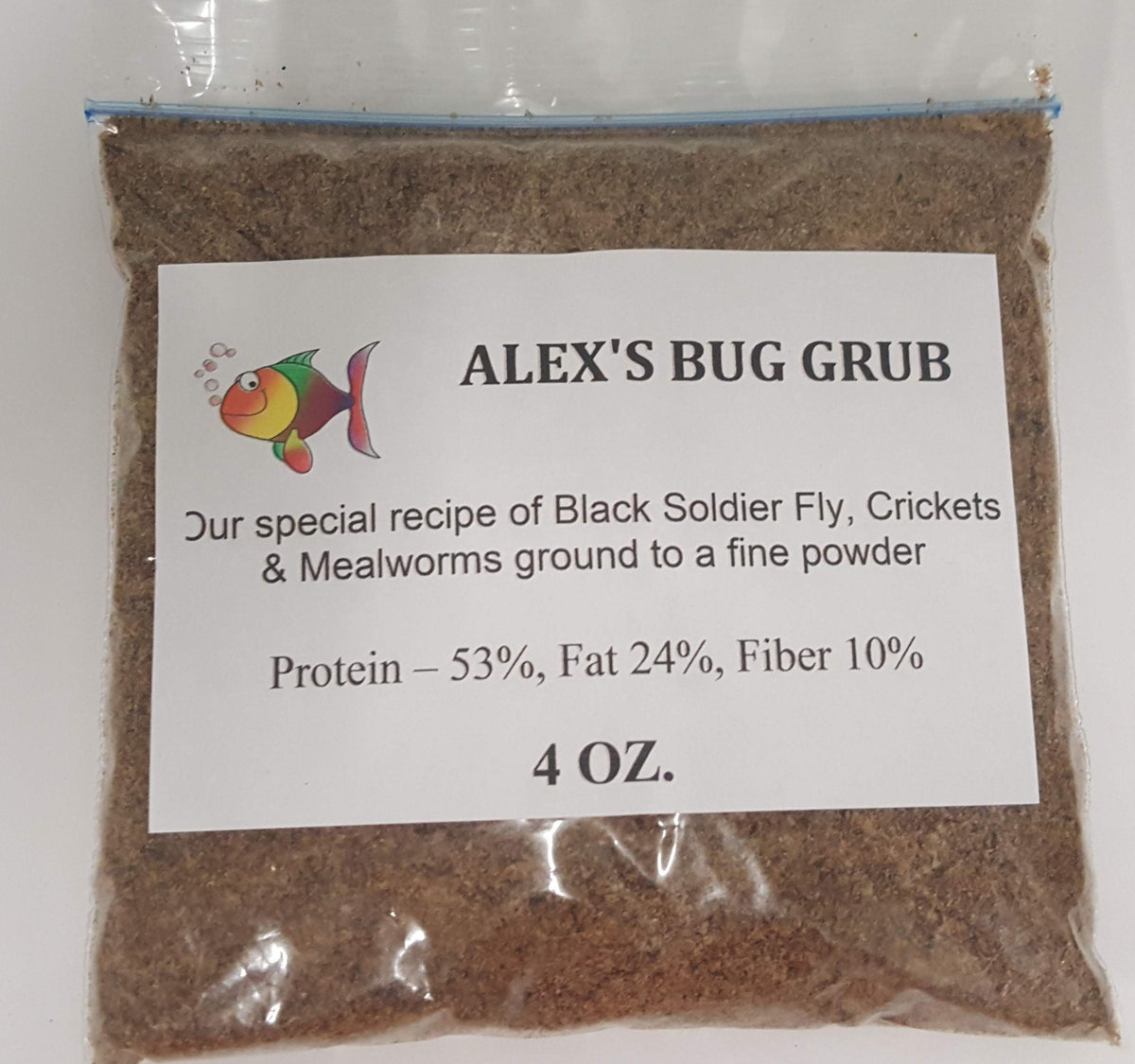 Alex's Bug Grub 4OZ – West Lake Aquatics