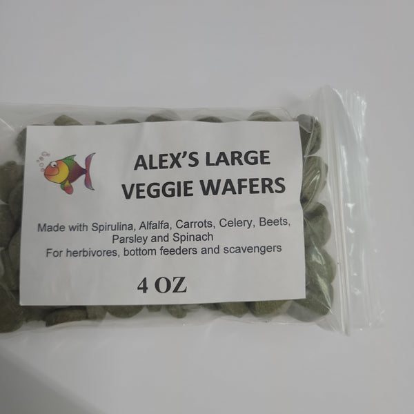 Alex's Premium Large Veggie Wafers 4oz