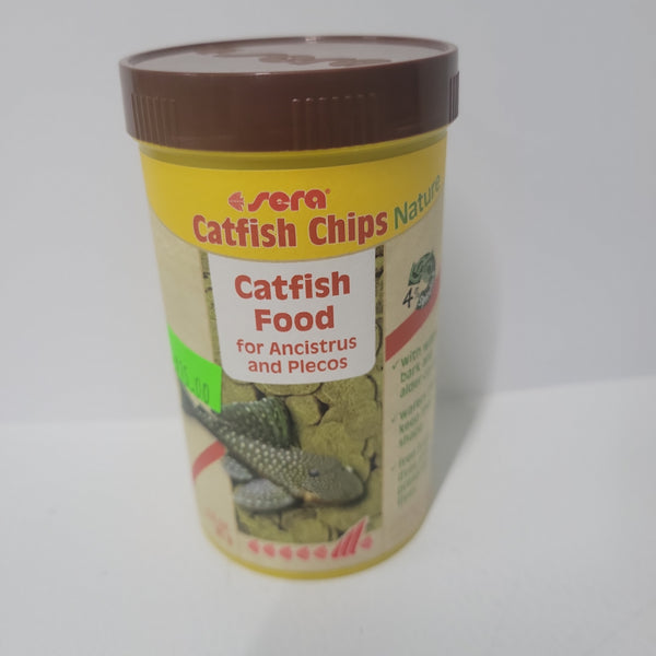 Sera Catfish Chips Catfish Food (Ancistrus and Plecos) 3.3oz