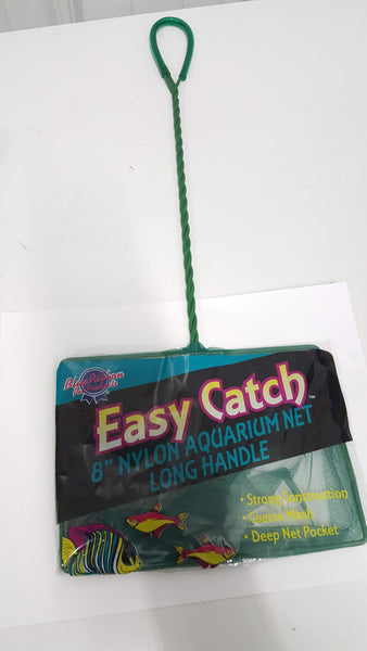 Blue Ribbon Pet Easy Catch Coarse Nylon Aquarium Net with Extra Long Handle 8 Net - 1 Count